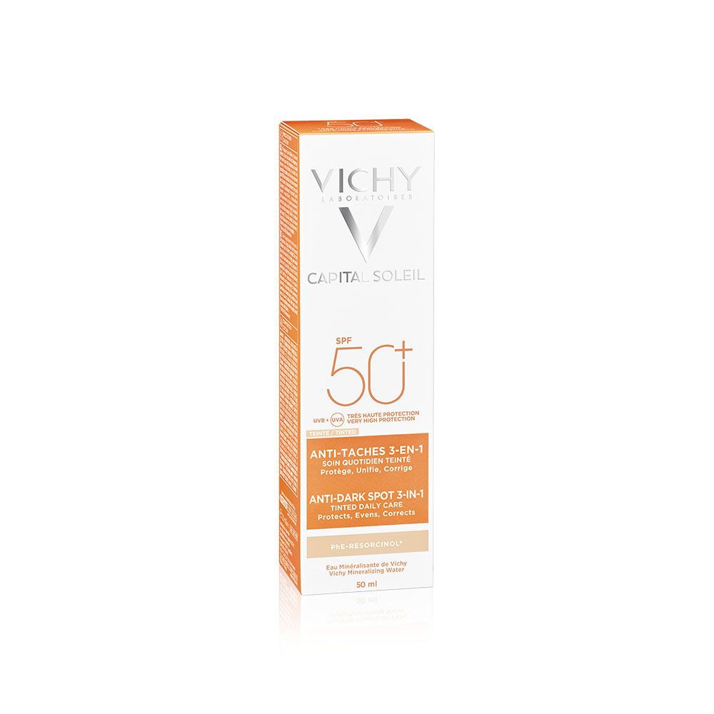 Vichy - Kem Chống Nắng ngăn sạm da, giảm thâm nám (Có Màu) SPF 50 Vichy Capital Soleil BB Teint SPF50+ 50ml