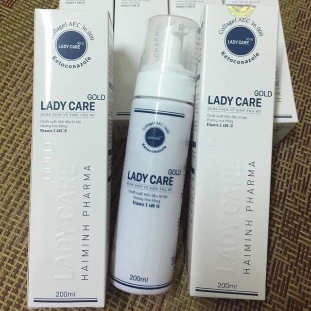 LADY CARE Plus dung dịch vệ sinh cao cấp chiết xuất từ lô hội và trầu không