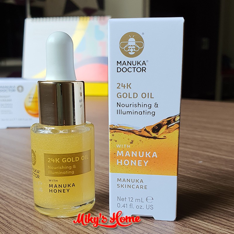 Dầu dưỡng da mặt vàng 24K Manuka Doctor 24K Gold Face Oil 12ml - UK (Anh Quốc) | BigBuy360 - bigbuy360.vn