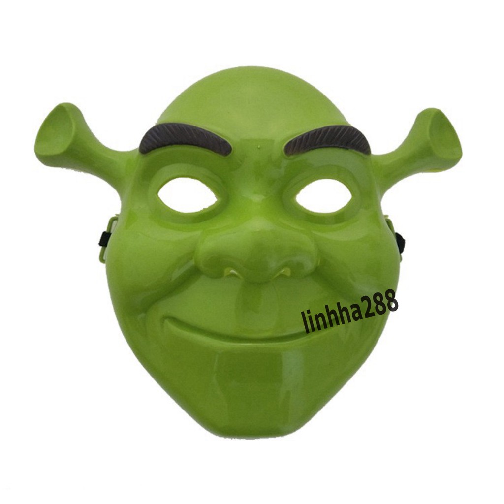 Mặt nạ Shrek Alien hóa trang halloween,trung thu- Đồ chơi hóa trang thú vị