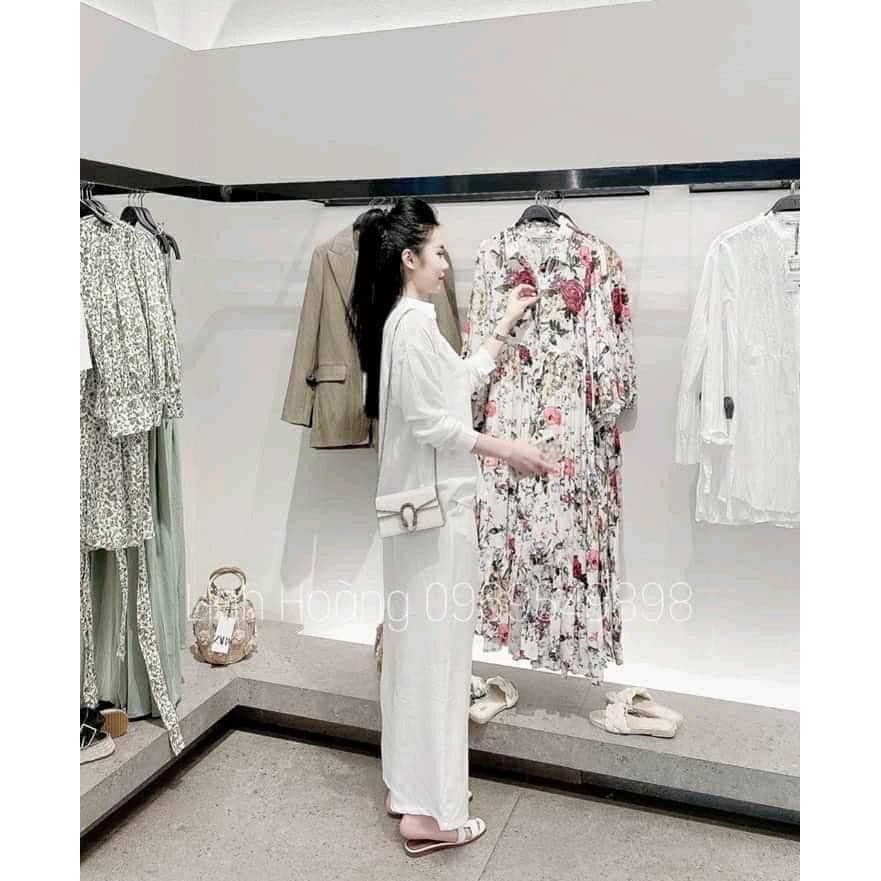 Quần Đũi Quảng Châu Đen Trắng Cúc Giữa