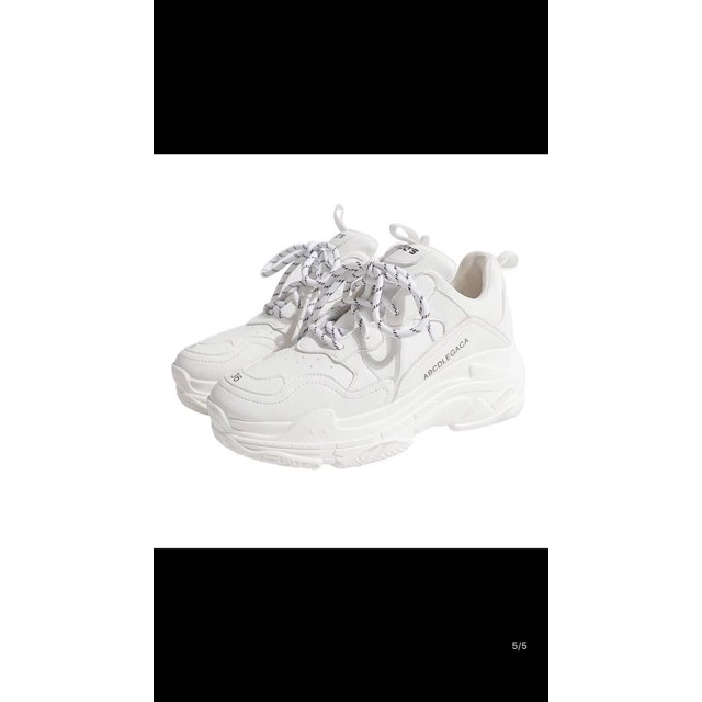 Giày Thể Thao Nữ sneaker Full Trắng ABC | BigBuy360 - bigbuy360.vn