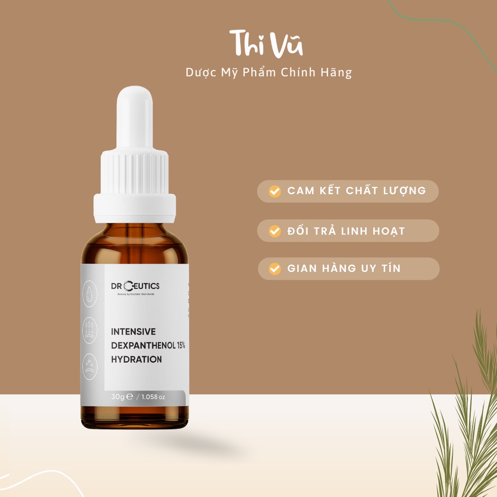 Serum B5 15% DrCeutics Intensive Dexpanthenol Cấp Ẩm Phục Hồi Cho Da Treatment Da Khô