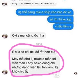 [CHÍNH HÃNG] Gel đặt phụ khoa Inner
