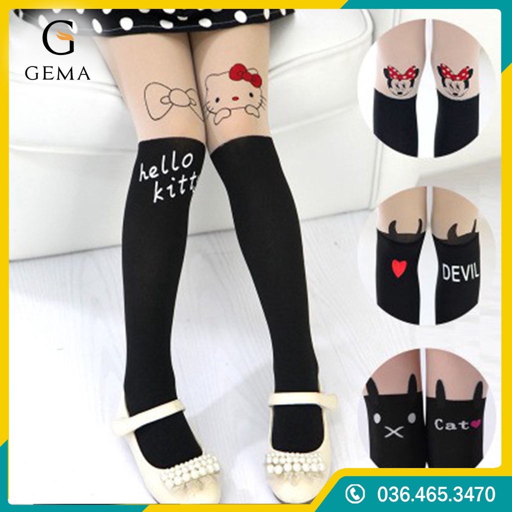 [Loại xịn] Quần Tất Giả Bốt Hình Thú Cưng Đáng Yêu Cho Bé Gái