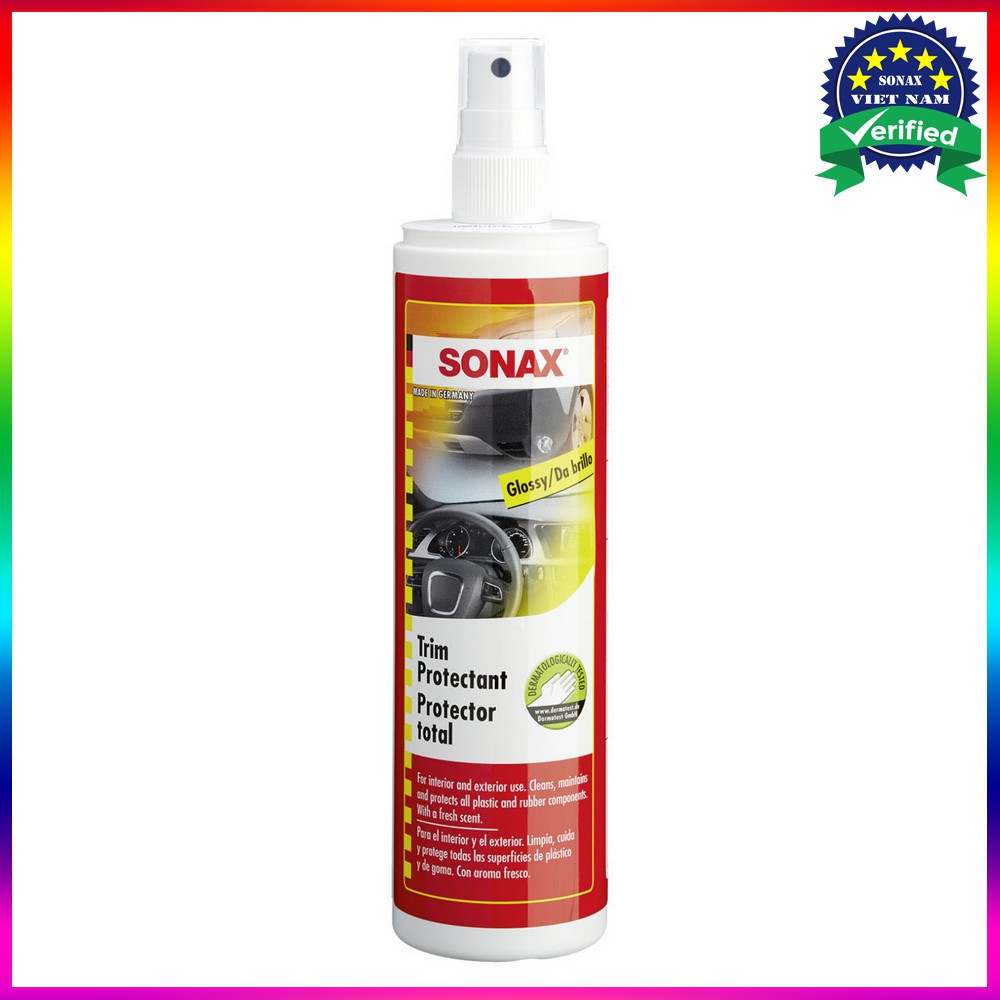 Làm sạch và bảo dưỡng nhựa Sonax Trim protectant glossy