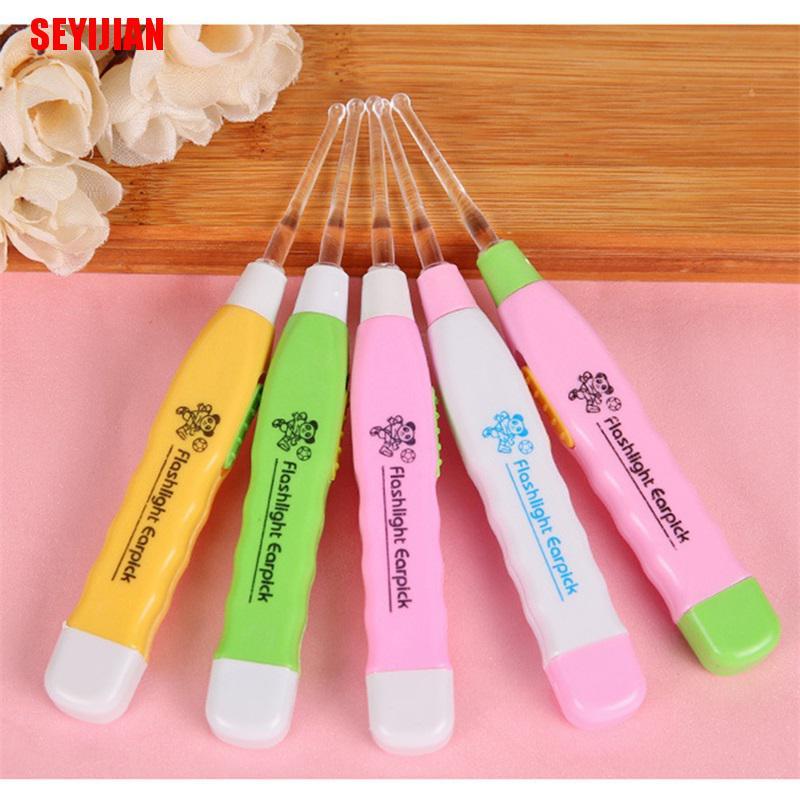 Bộ Dụng Cụ Lấy Ráy Tai Có Đèn LED Chăm Sóc Sức Khỏe Tiện Lợi