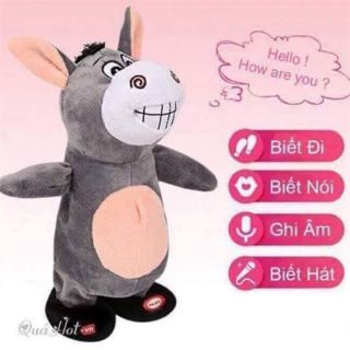 Chú lừa biết nhại tiếng người