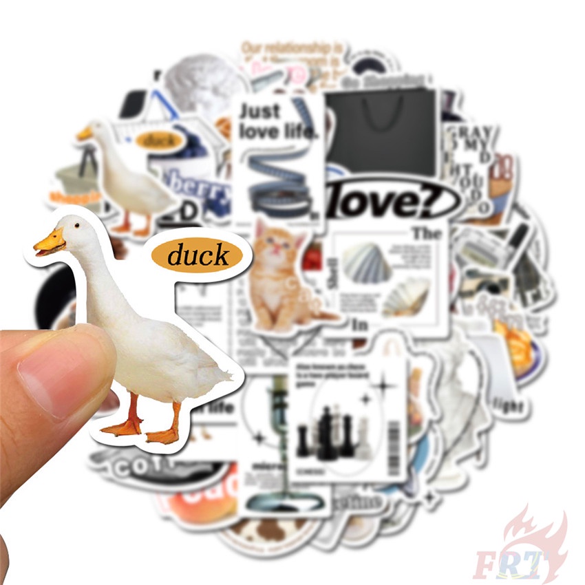 ❉ Nordic Classical Black &amp; White Style Series 02 Stickers ❉ 55Pcs/Set Fashion DIY Waterproof Decals Doodle Stickers