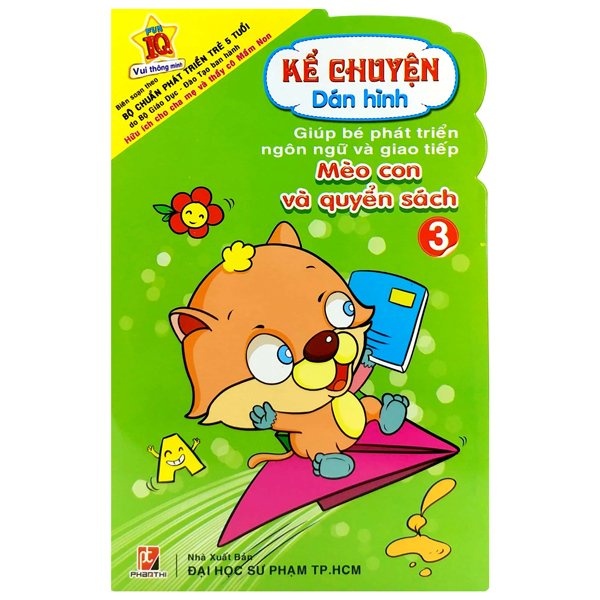 Sách Kể Chuyện Dán Hình 3 - Mèo Con Và Quyển Sách