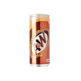Bia Không Cồn hiệu A & W lon 330ml