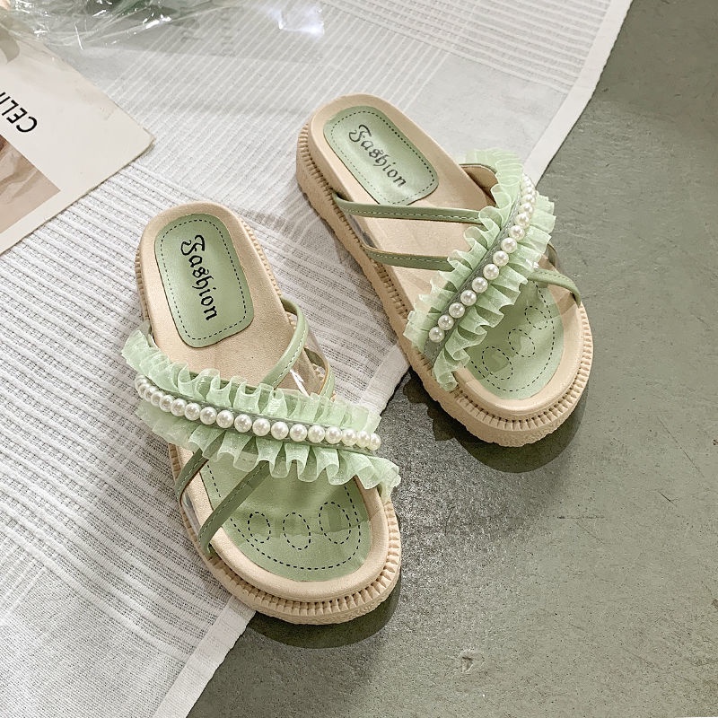 Dép Sandal Đế Mềm Phong Cách Thời Trang Mùa Hè Dành Cho Nữ