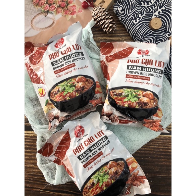 Phở gạo lứt Nấm hương-70g | BigBuy360 - bigbuy360.vn