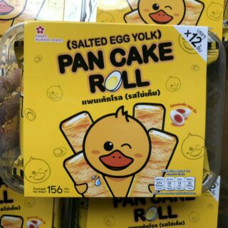 Bánh quế trứng muối Pan Cake Roll Thái Lan 156g