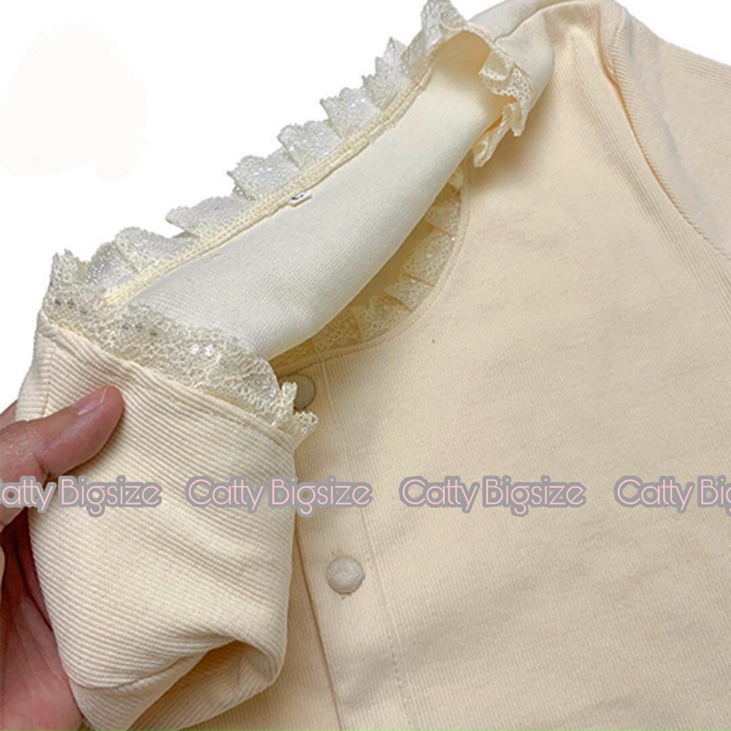 Áo kiểu croptop nút phối ren bigsize - mẫu hot 2021 - vải mềm mịn loại 1