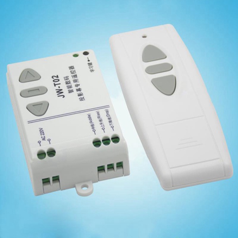 Mô Tơ Không Dây JW-T02 AC 220V Điều Khiển Từ Xa