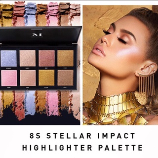Morphe 8s stellar impact morphe bảng phấn bắt sáng