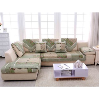 THẢM TRẢI - LÓT SOFA XANH LÁ 3 NƠ