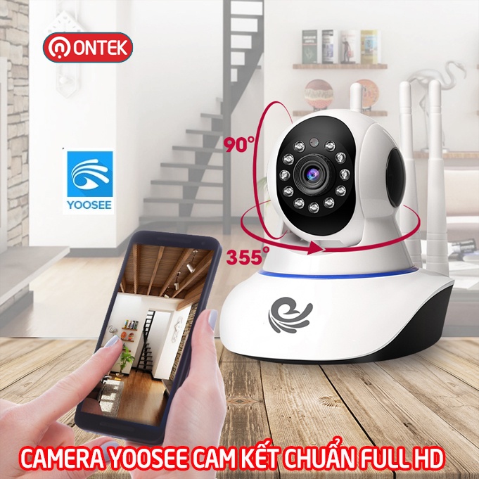 [COMBO SALE] Camera YOOSEE 3 RÂU kèm thẻ 64G giá nhà phân phối