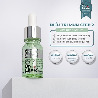  Serum Chăm Sóc Da Mụn Giảm mụn ngừa thâm mụn  - Dr.Lavic Anti acnes Step 2 