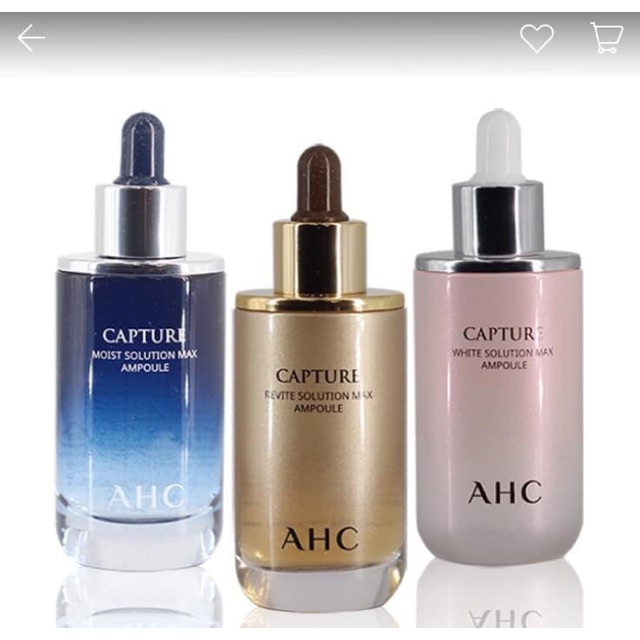 Tinh chất AHC sale
