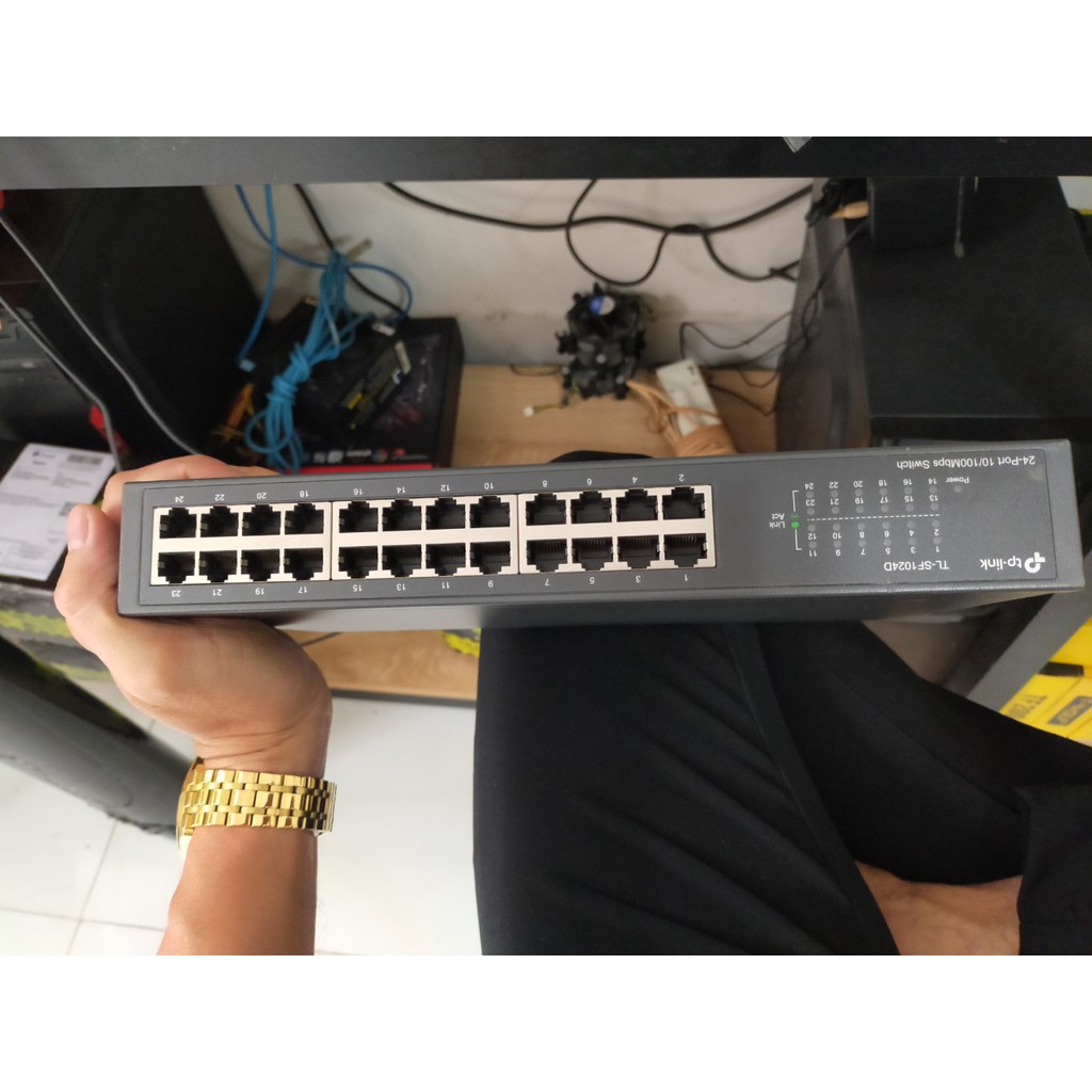 [Mã 267ELSALE hoàn 7% đơn 300K] Switch 16/24Port TP LINK 1GB Chuyên Bootrom