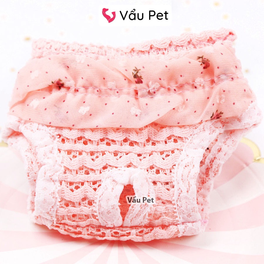 Quần Chip Cho Chó Mèo Cái - Quần Sinh Lý Cho Chó Cái Vẩu Pet Shop