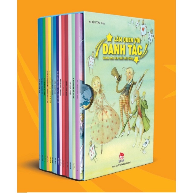 Sách - [ boxset] Làm quen với danh tác (combo 10c) -NXB Kim Đồng