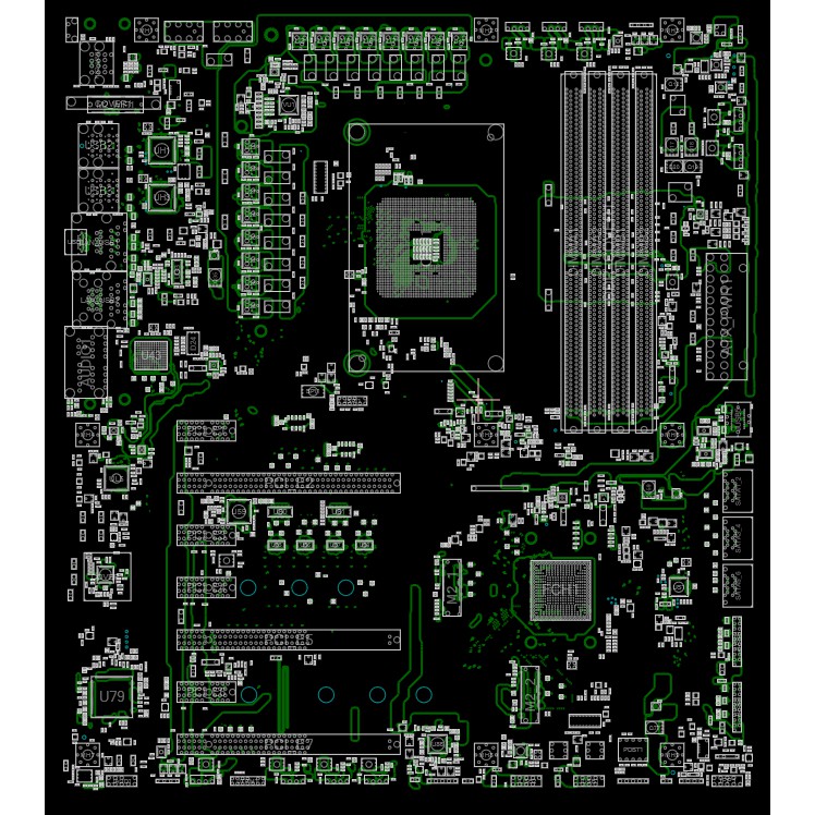 Sơ đồ mạch Boardview MS-7C36 ver 1.0 1.1 1.2 MS 7C36 dùng cho thợ sửa chữa
