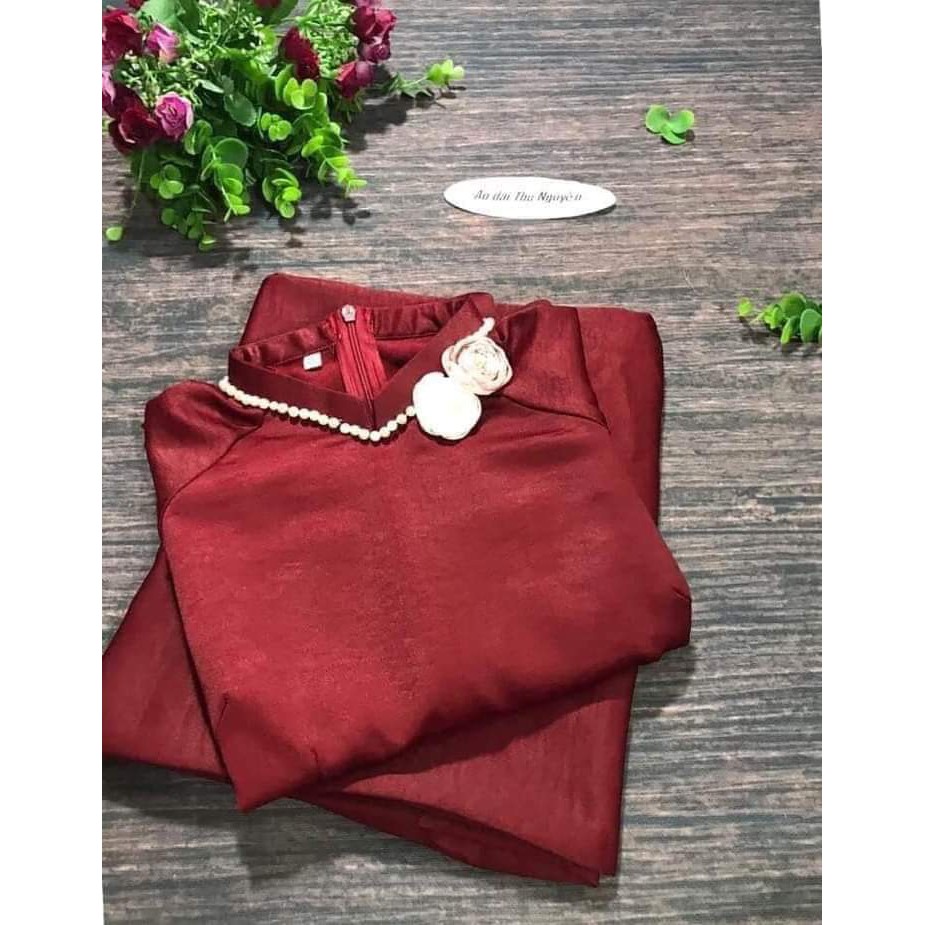 ÁO DÀI MAY SẴN LỤA TÂY THI