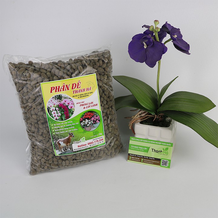 1kg phân dê Thanh Hà cho lan và cây cảnh - GT6