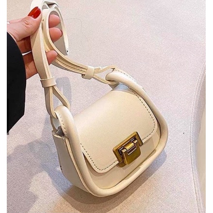 Túi xách nữ mini đeo chéo khó gập, túi đi chơi, đi học, da cao cấp size 13cm HC_HA M144