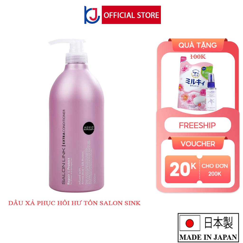 Dầu xả Salon Link extra conditioner dành cho tóc yếu 1000ml