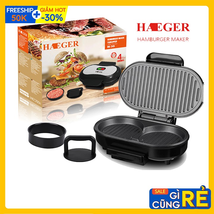 Máy Làm Bít Tết Mini Gia Dụng 750W Máy Làm Bánh Sandwich, Trứng Chiên, Hamburger