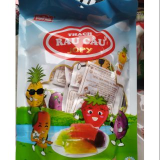 Bịch Kẹo Thạch Rau Câu Trái Cây JoPy 400gr