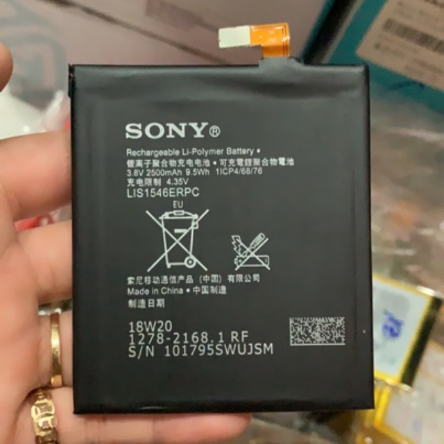 Pin Sony Xperia C3 Dual D2502, D2533, S55 dung lượng 2500mAh (Đen)