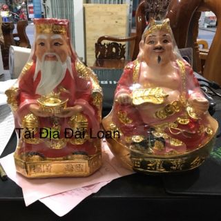 Thần tài thổ địa 8in 21cm