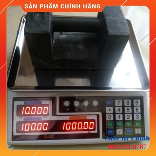 Cân điện tử 30kg/1gam qua 810 - cân điện tử tính tiền cao cấp - bảo hành 12 tháng [ sẵn h