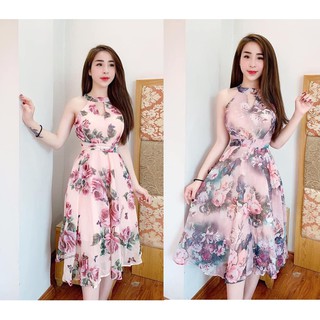 Mẫu váy yếm siêu sang M96