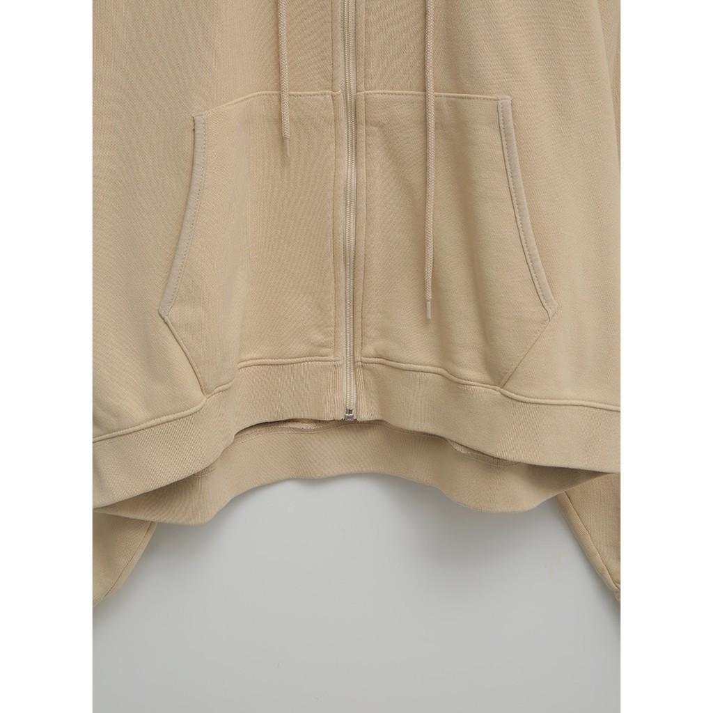 Áo Khoác Basic Zip-Up Cotton Hoodie Stylenanda