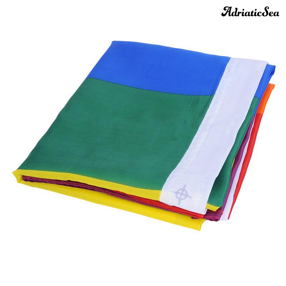 Lá cờ LGBT màu cầu vồng 60x90cm chất lượng cao