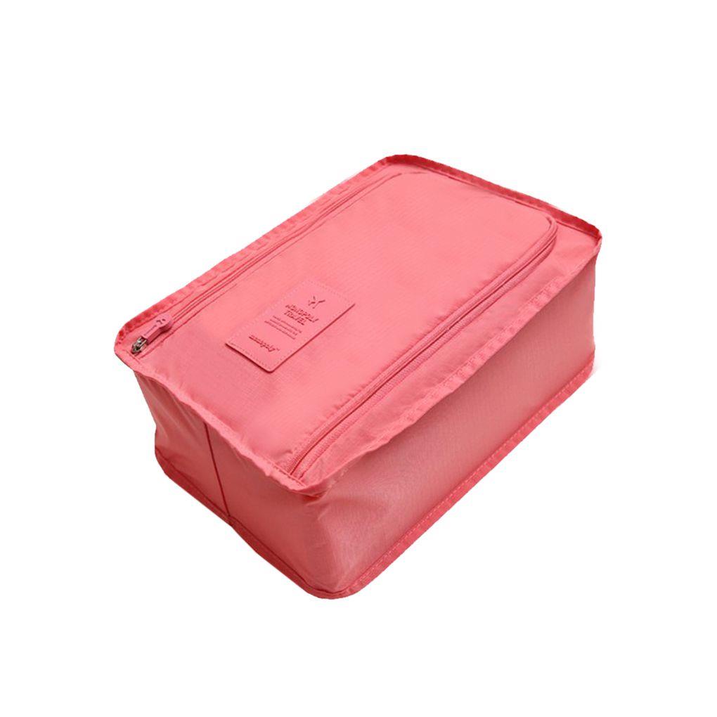 [spl3000]New Portable Tote Shoe Storage Pouch Zipper Bag Travel Waterproof Shoe Hot
