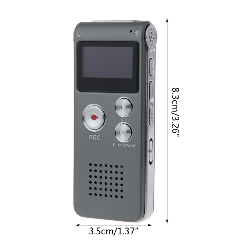 Máy Ghi Âm Giọng Nói Kỹ Thuật Số Dạng Kẹp 8GB Cổng USB Kỹ Thuật Số o Thu Âm Giọng Nói