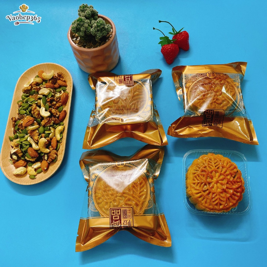 Set nguyên liệu làm Bánh Trung Thu Nướng Thập Cẩm  ít calo, ít ngọt, mỏng vỏ, nhiều nhân - Vaobep365