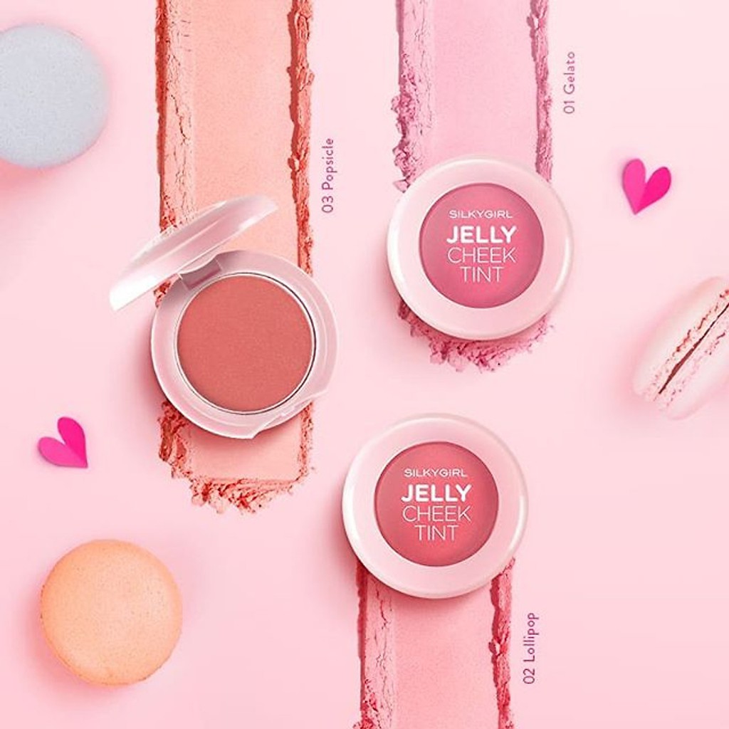 Phấn Má Hồng Dạng Thạch Silkygirl Jelly Cheek Tint 3g