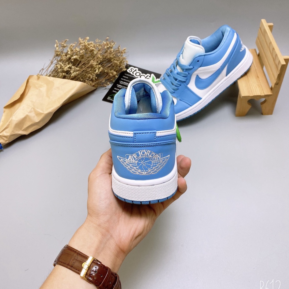 [Ảnh+Video thật][Full bill +box] Giày jordan xanh kẻ đen cổ thấp full size nam nữ, Giày sneaker cao cấp thời trang hot | BigBuy360 - bigbuy360.vn
