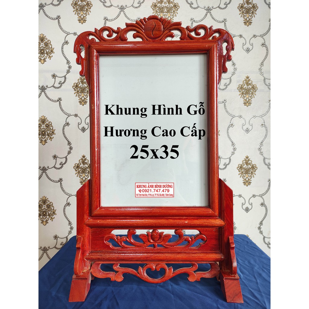 KHUNG THỜ GỖ HƯƠNG CAO CẤP