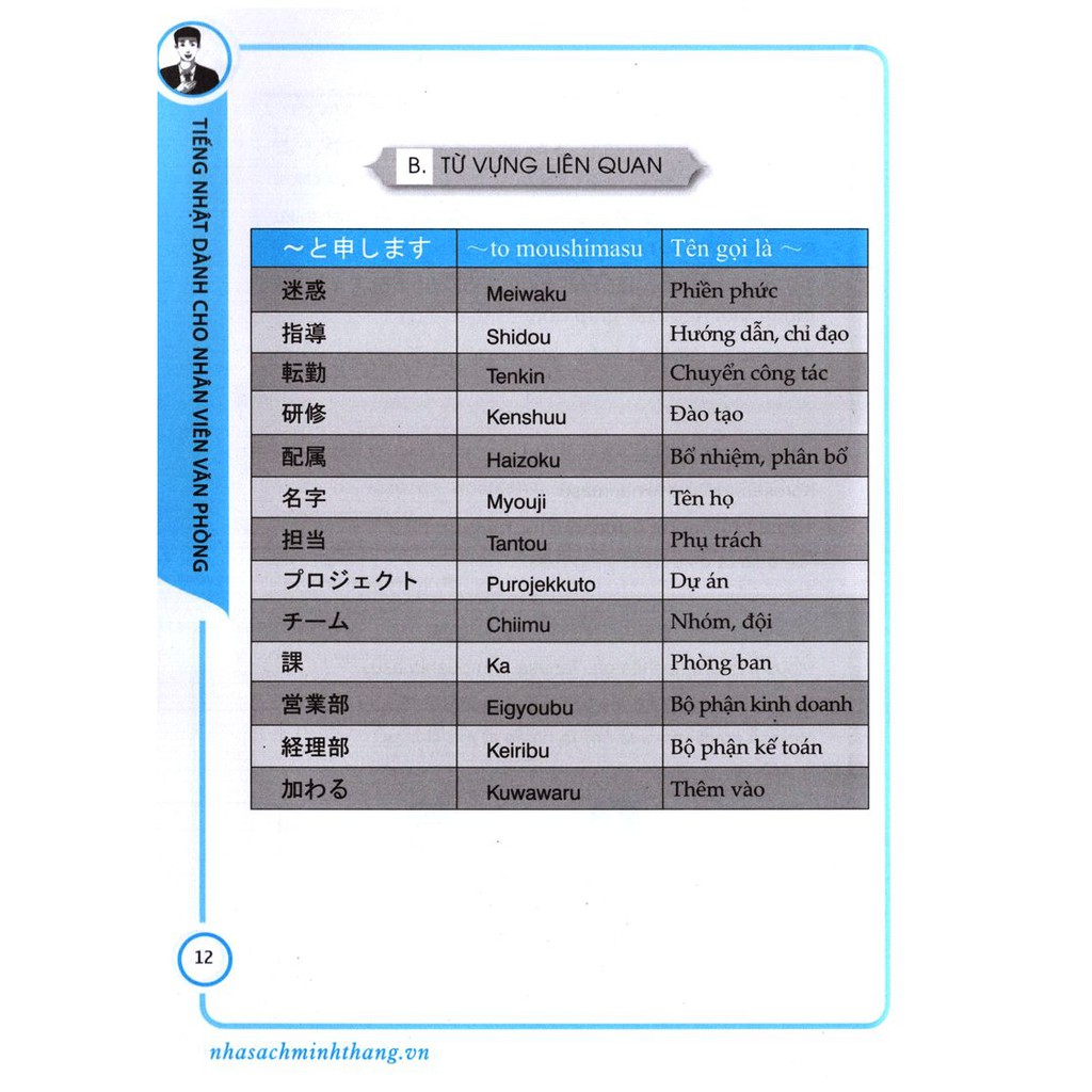 Sách Tiếng Nhật dành cho nhân viên văn phòng - Kèm CD