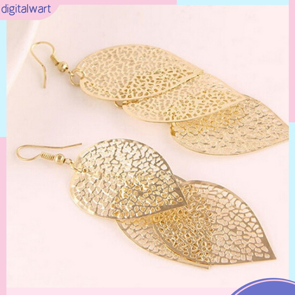 Bông Tai Hình Chiếc Lá Thời Trang Dành Cho Nữ