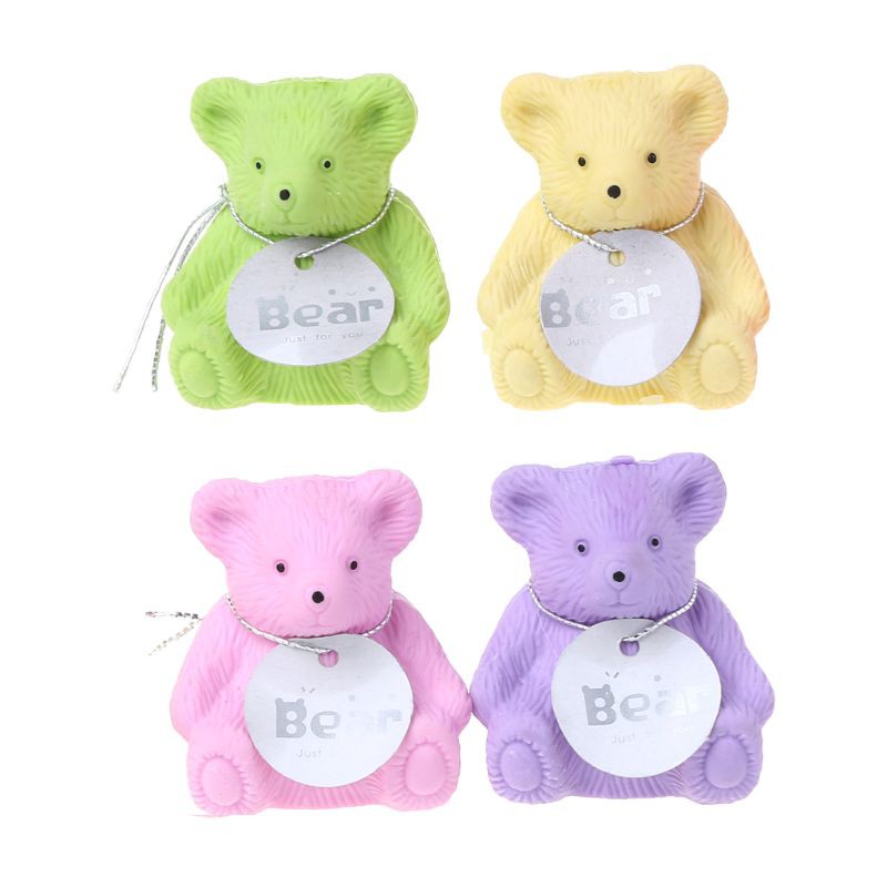 Cục Tẩy Hình Gấu Đáng Yêu Kèm Gọt Bút Chì